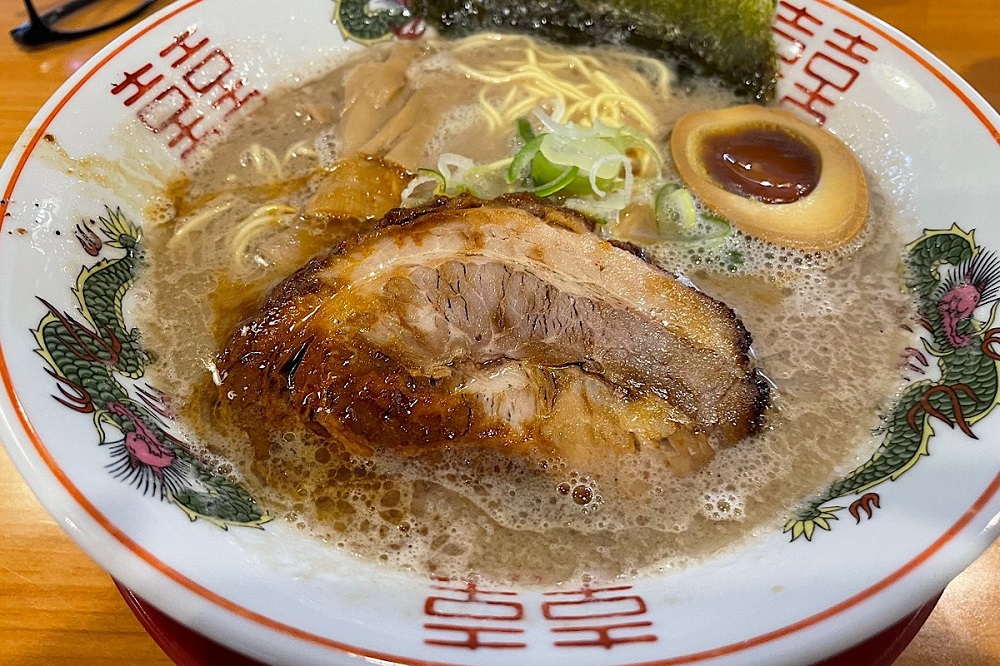 大古洞さん豚骨醤油ラーメン